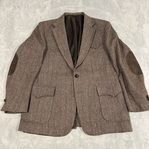 80s Levis Western Wear Blazer Jacket Men Medium Chest 22 Business PeaCoat Office